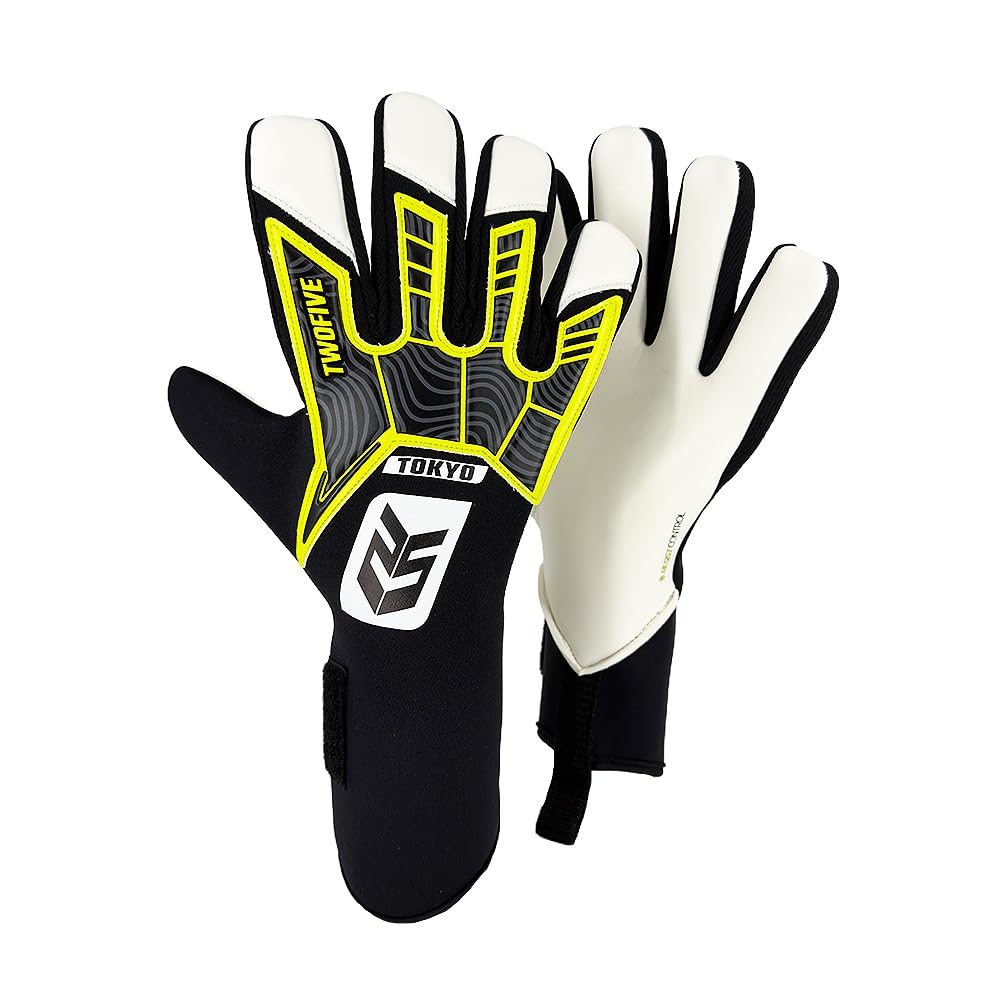 TWOFIVE Guanti da portiere da calcio Tokyo Basic