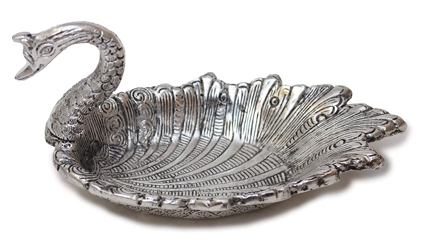 工芸品 MEXICO TANE SILVER 925 VINTAGE SWAN BOWL Buy KC PRODUCTS Silver Metal Decorative Swan Shape Bowl/Tray Or