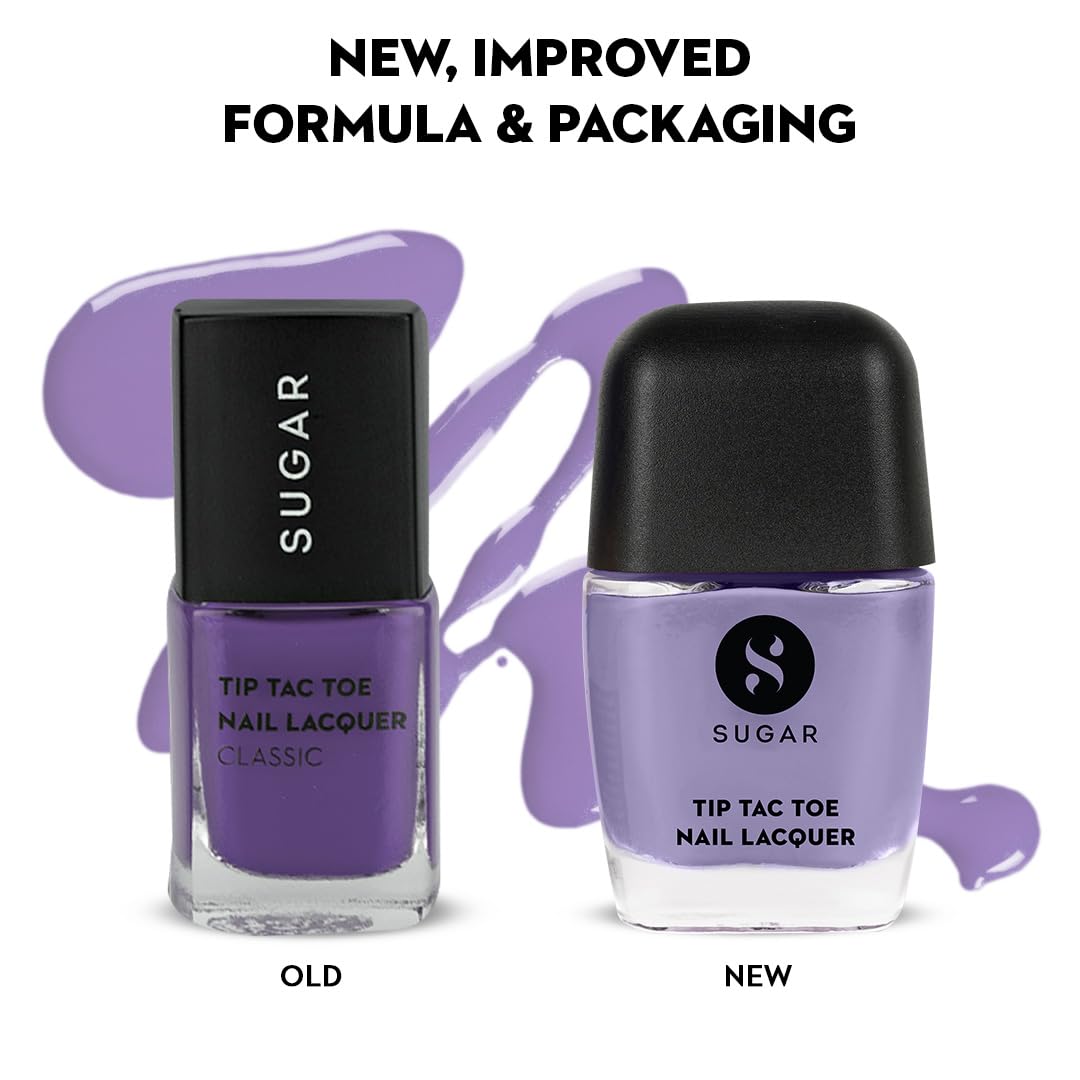 Buy SUGAR Cosmetics Tip Tac Toe Nail Lacquer Classic | Long