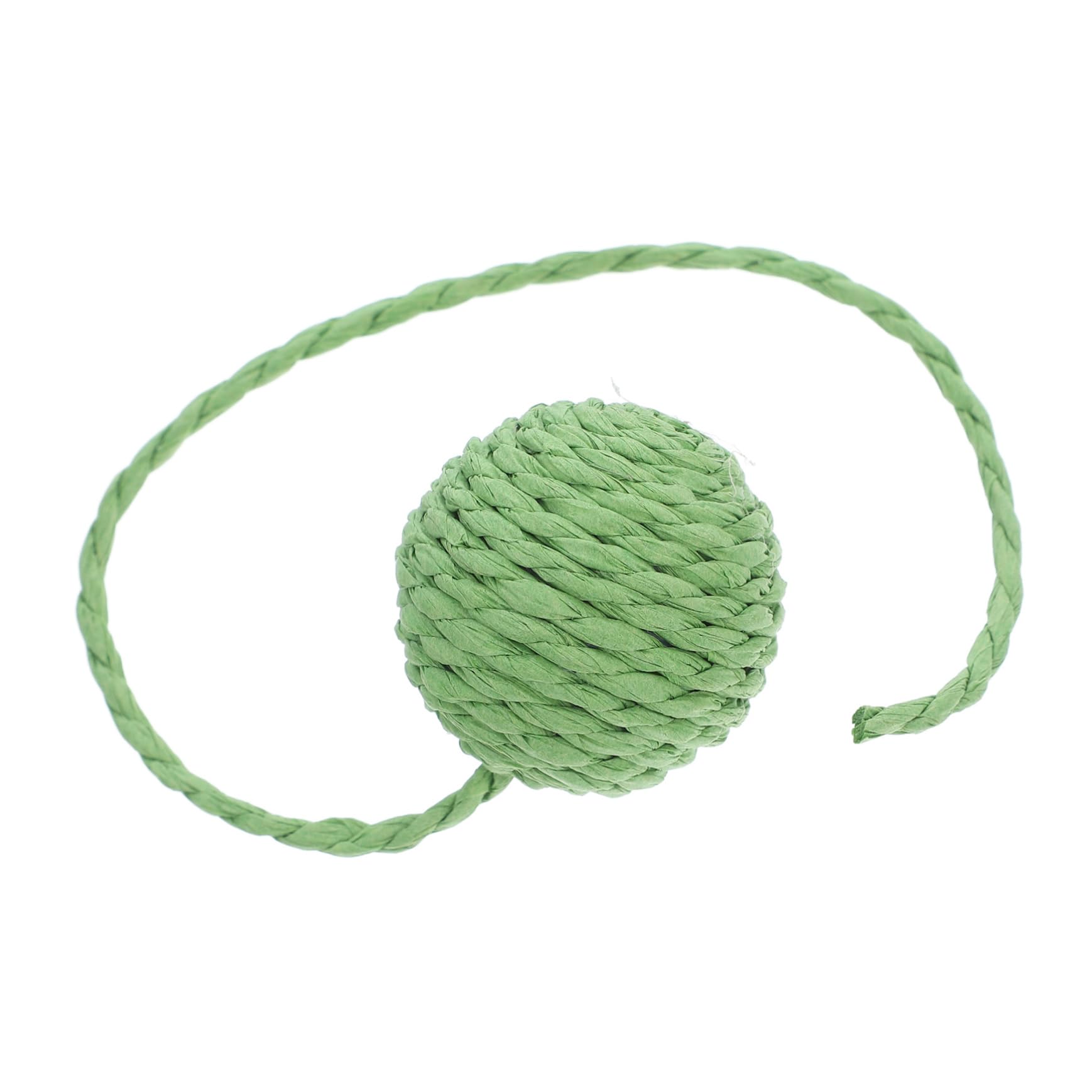 Happyyami Cat Scratching Post Replacement Pole with Interactive Sisal Rope Balls for Indoor Cats Charming Decorative Design