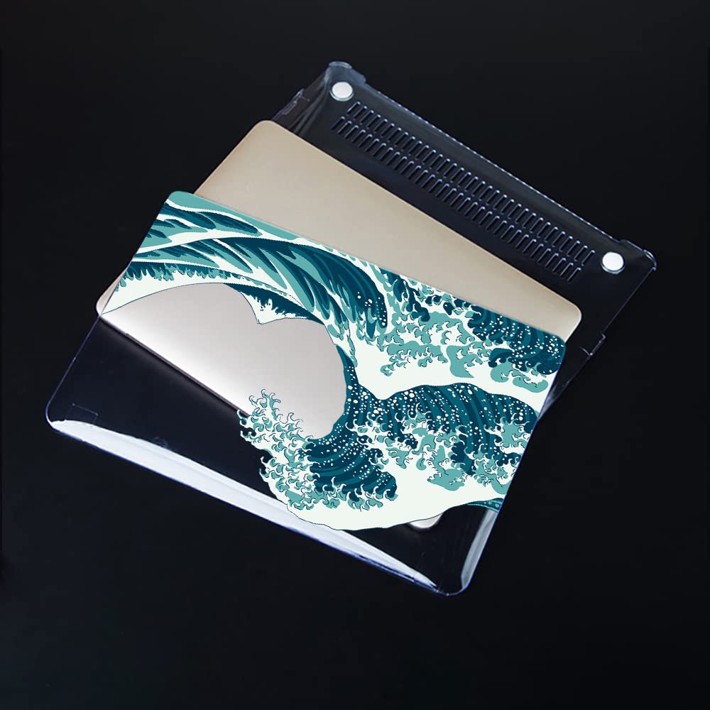 Coque Ultra-Mince Macbook Air 13.6 Pouces M4 M3 M2 Modèle A3240 A3113 A2681, Étui Rigide Plastique
