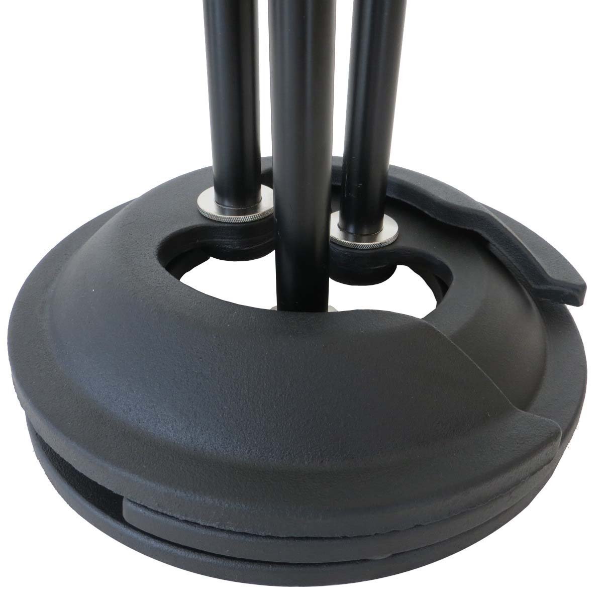 keepdrum MS096 - Soporte de micrófono recto extensible con base de hierro fundido + pinza universal para micrófono