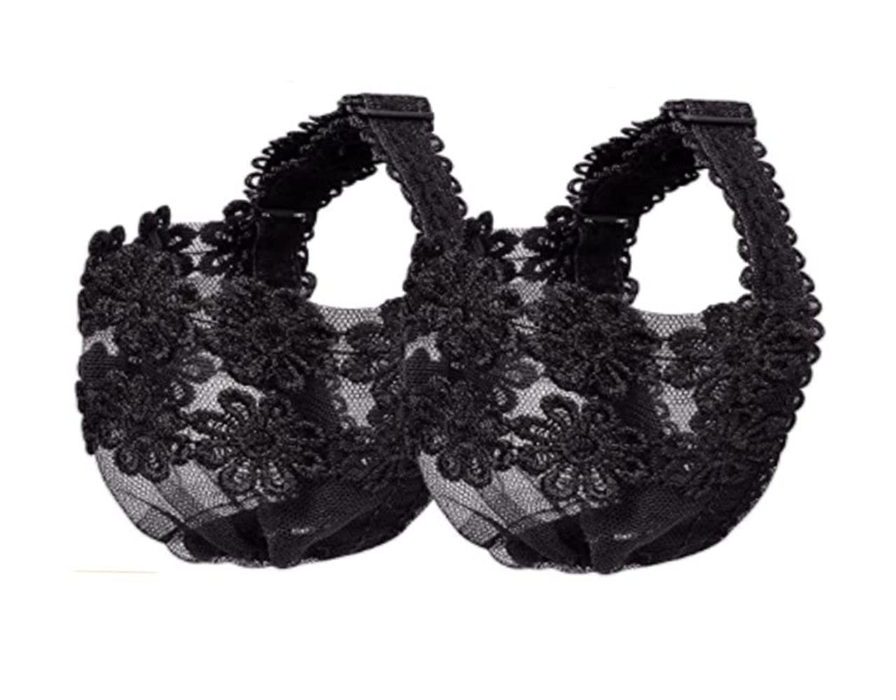 Detachable Lace Heel Shoe Cover Lace Heel Cover Lace Elastic