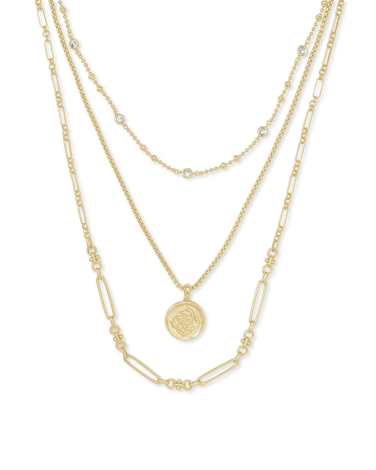 Kendra Scott Triple Strand Necklace