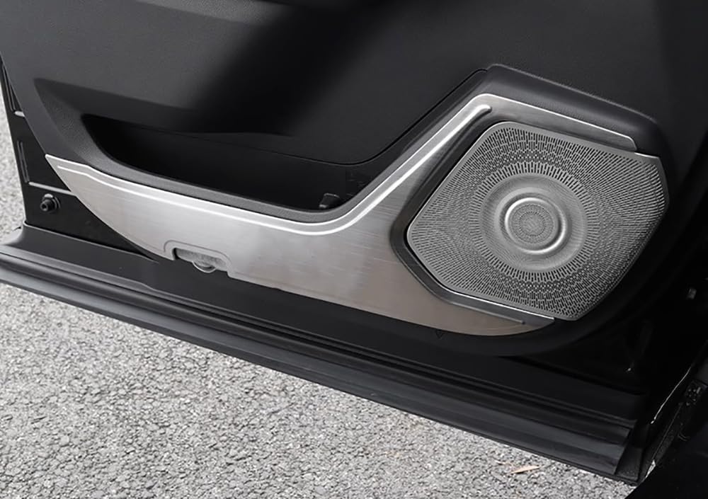 Car Accessories Compatible withToyota Highlander 2020-2023 Stainless Steel Door Anti Kick Panel Protector Guard Cover Trim 4Pcs Matte — view 2