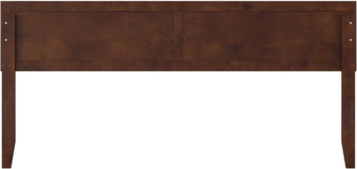 AFI, Sophia Adjustable Modern King Wood Headboard, Walnut