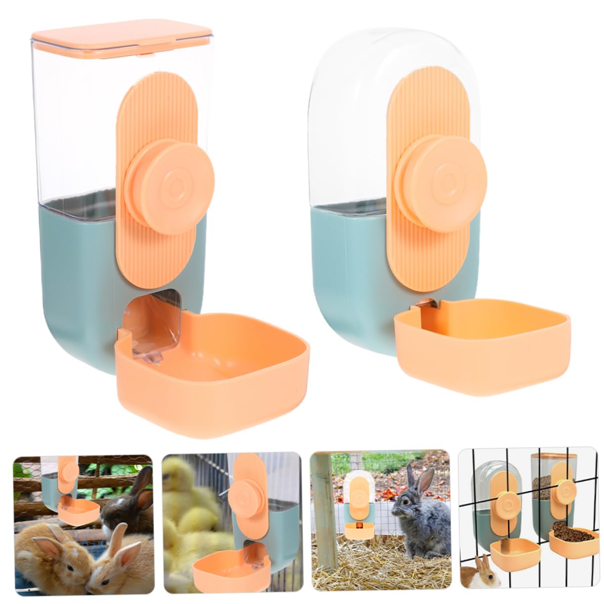 SUPVOX Comedero Automático Conejos Colgante Dispensador Agua Práctica para Mascotas Doméstico