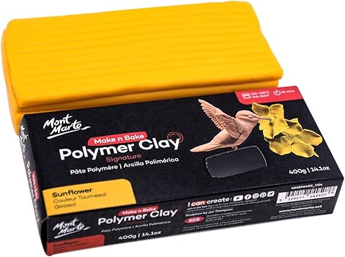 Miniatura 5 de Mont Marte Make n Bake Arcilla Polimérica 14.11 oz - Girasol