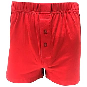 Amazon | [赤パンツの元祖 巣鴨のマルジ] 中国製ニットボクサー