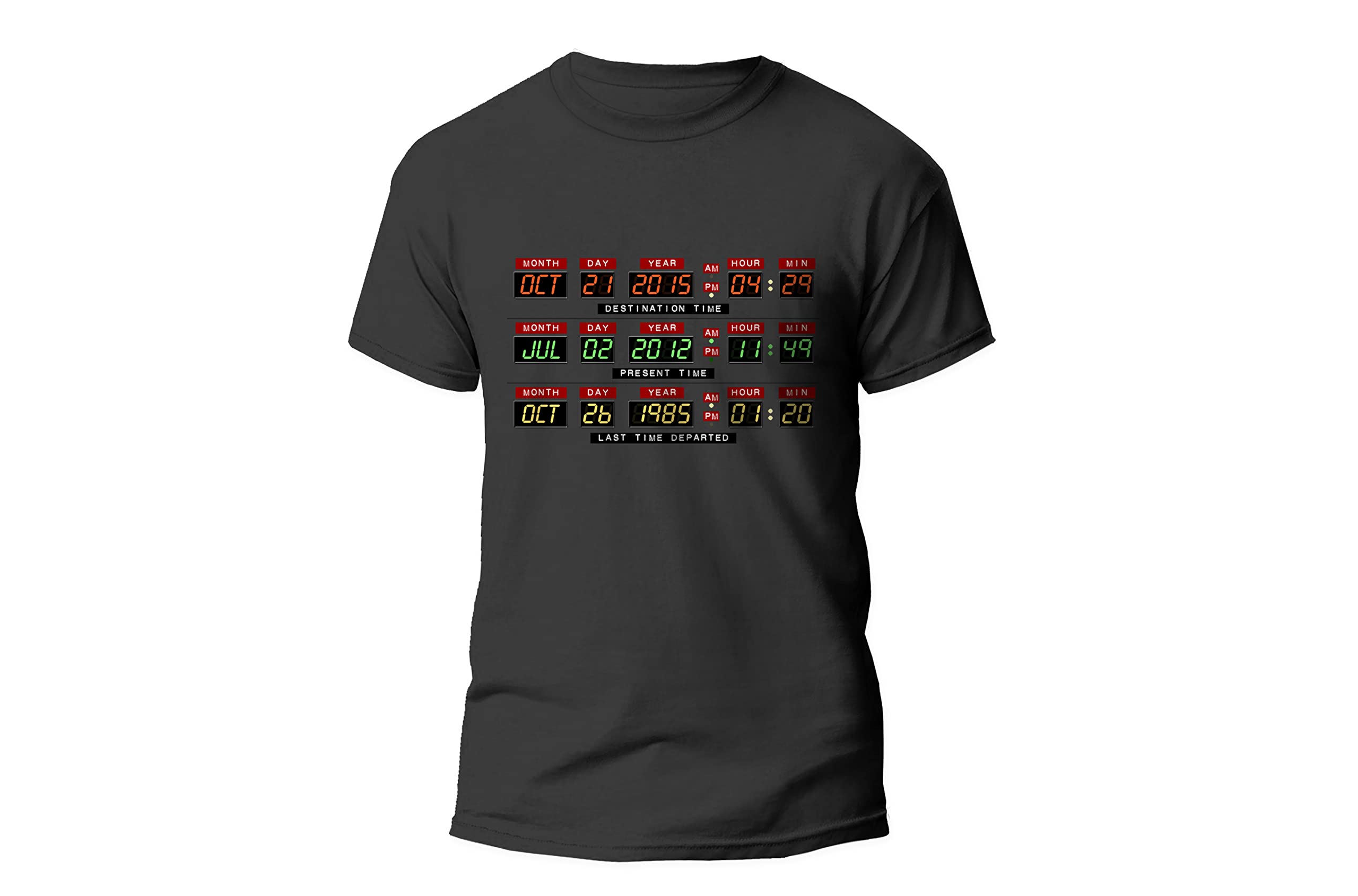 Tshirt Uomo Ritorno al Futuro – Film Anni 80 – Maglietta Idea Regalo Divertente