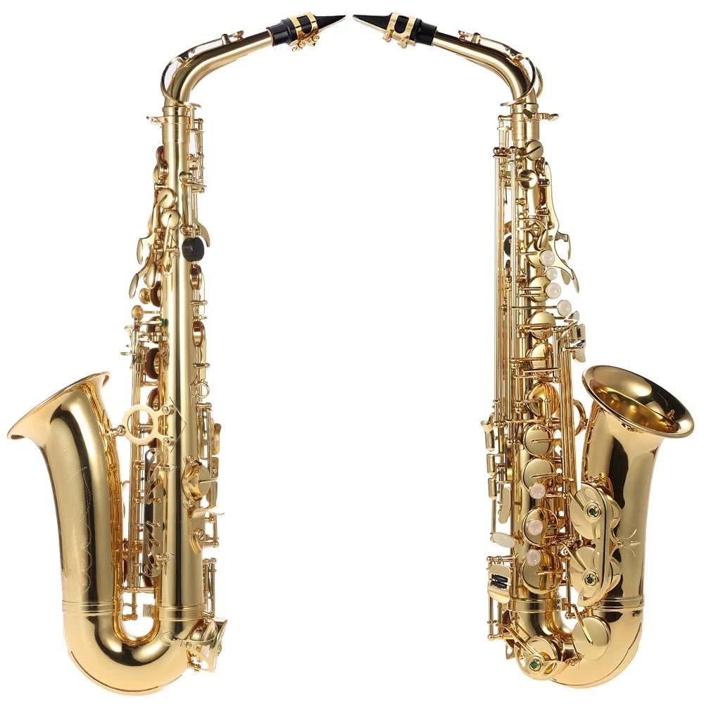 MIB Sassofono Contralto Ottone Laccato Oro Mi Bemolle 802 Tasti Tipo Strumenti A Fiato in Ottone Sassofono principiante