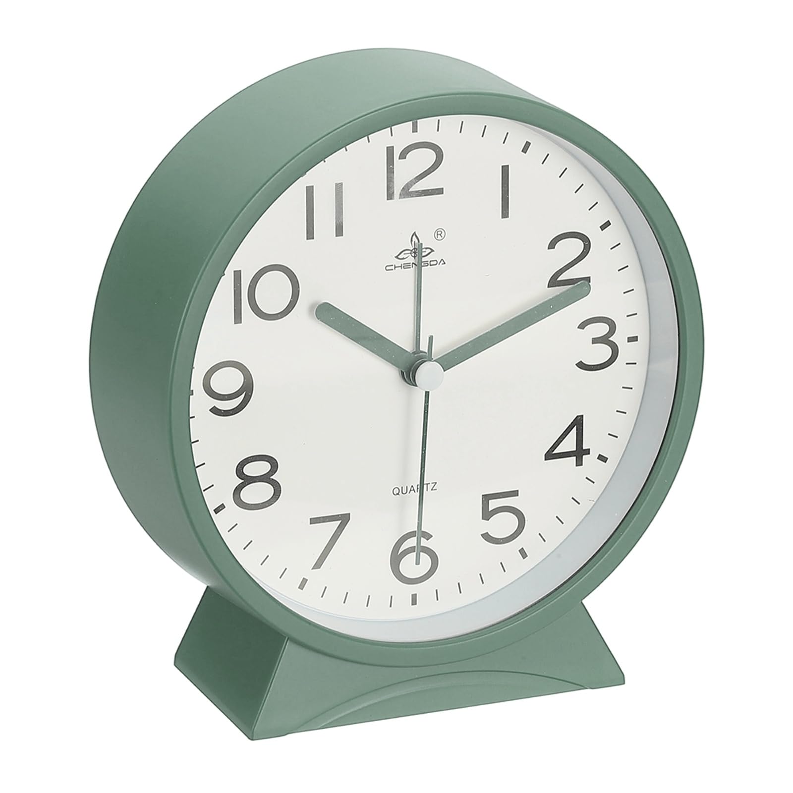 Reloj despertador analógico de 5.1 pulgadas verde para evitar pantallas en tu dormitorio