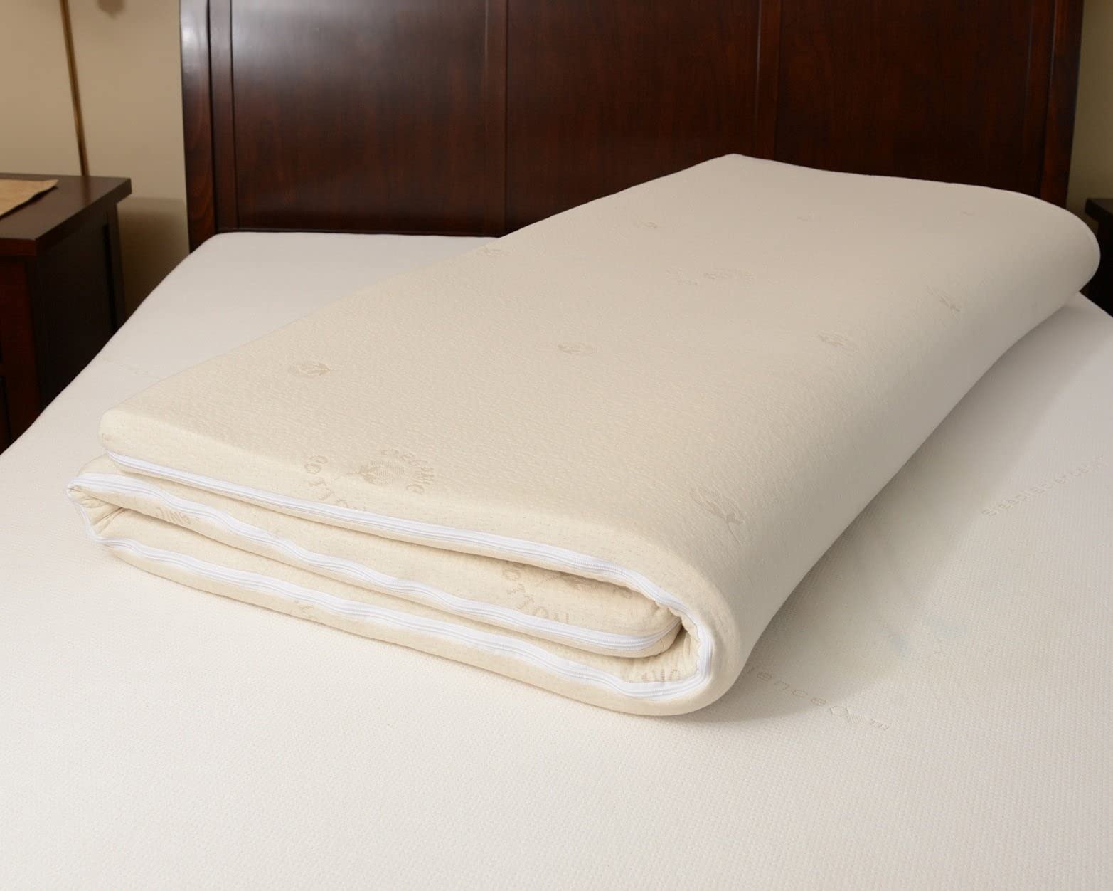 Bio Sleep Concept 2 inch 2LTXTOP-006 Natural Latex Topper, 84