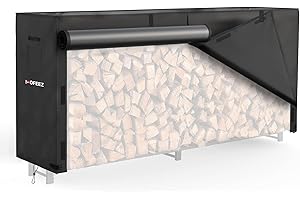 MOFEEZ Firewood Log Rack Cover 8ft