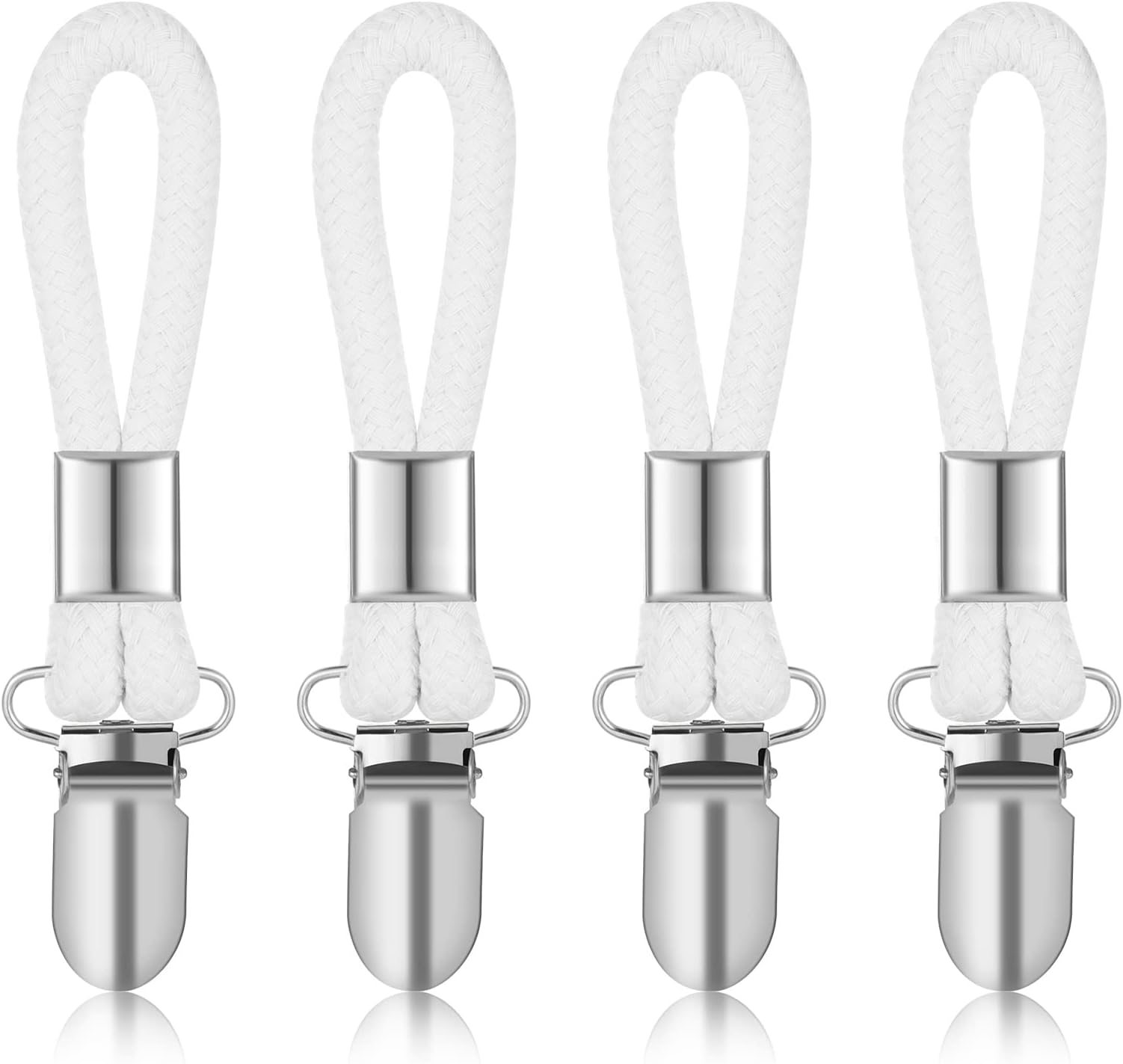 Ganci A Ventosa 4 Pezzi - Trasparenti, Portata 3 Kg, Per Bagno E Cucina