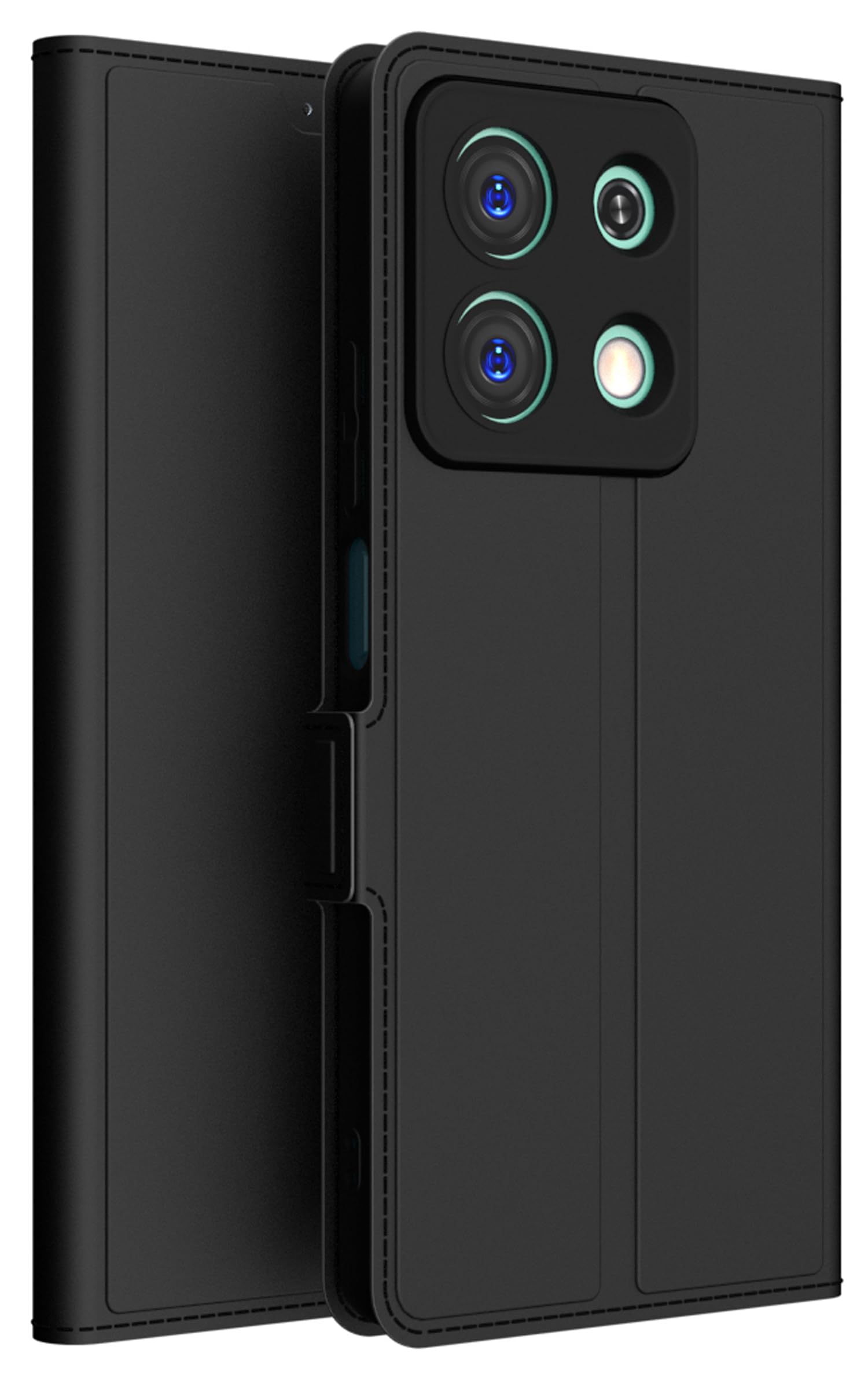 Kapa Noble Slim Magnetic Leather Flip Case Cover for Redmi Note 13 (5G) | Card Holder Stand Flip Wallet Case (Black) (B0D2DBPCLZ) Amazon Price History, Amazon Price Tracker