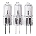 GWAYUANY 10Pcs G4 6V 15W Tungsten Lamp G4 6V 10W Microscope Light Bulb 20W 30W Halogen Bulb,5W