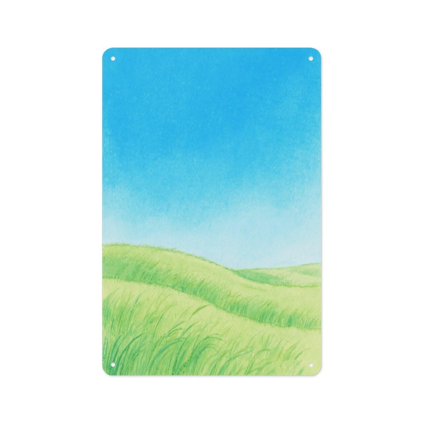 Fekiloot Style Grassland Wall Decor Metal Signs Tin Signs Poster