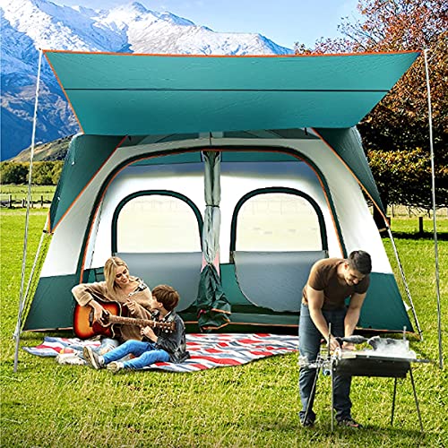 Tente de camping 4-8 places 2 chambres étanche camping tents shelters outdoor