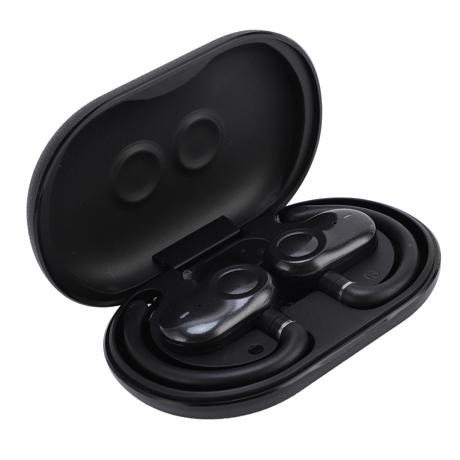 Fabater Auricolari Traduttori Bluetooth, Riduzione del Rumore, qualità HD per Viaggiatori Globali, 2 unità (BLACK)