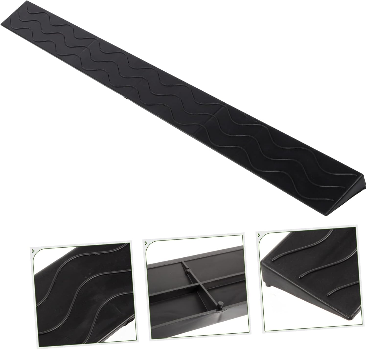 Plastic Sweeping Robot Ramp Mat Indoor Entry Ramp for Home Non-Slip Design Slope for Doorways and Wheelchairs