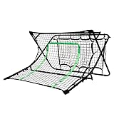 VirtuFit Serie de reboteadores de fútbol – Ajustable y plegable – Ideal para entrenamiento infantil y ejercicios técnicos (113 x 106 cm)