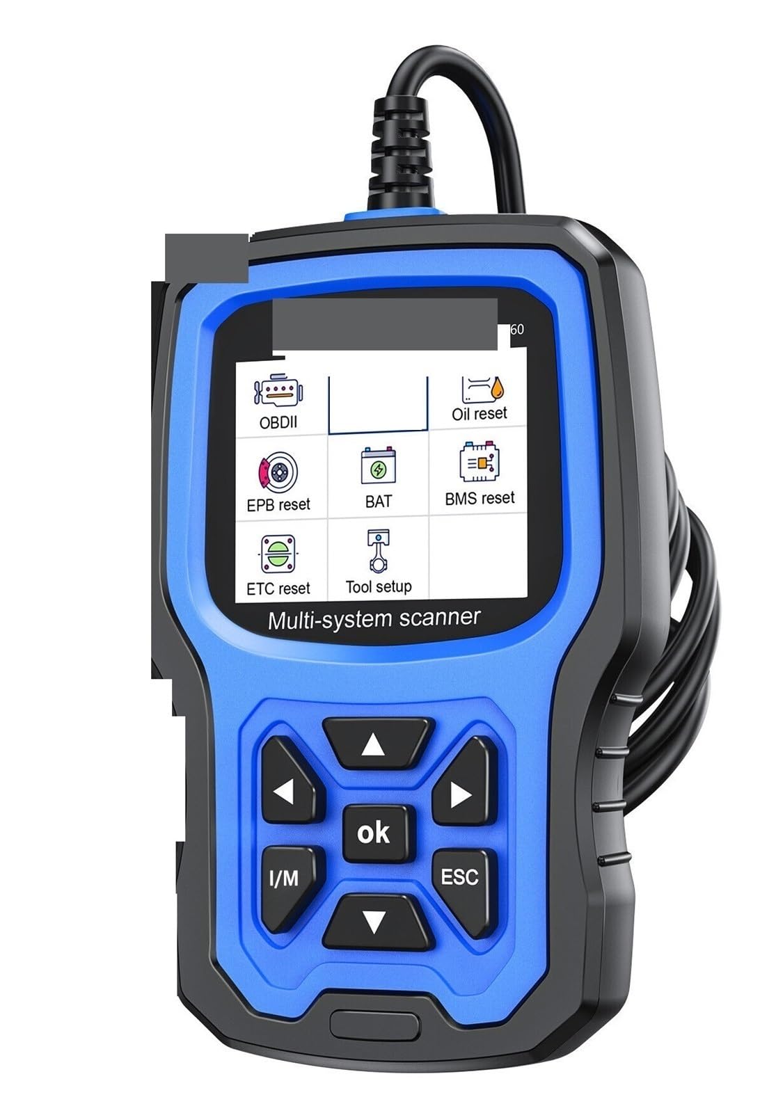 Scanner OBD2 for auto for Lettore di codici di tutti i sistemi ABS EPB SRS OLIO Reset Strumento di scansione diagnostica for auto OBD 2