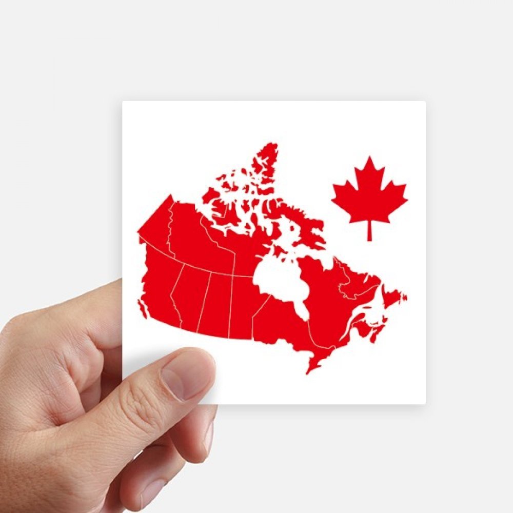 Sticker Canada feuille d'érable pour personnaliser votre ordinateur et moto