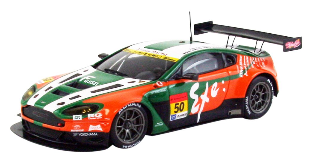 Amazon.co.jp: エブロ 1/43 Exe Aston Martin SUPER GT300 2013 No. 50