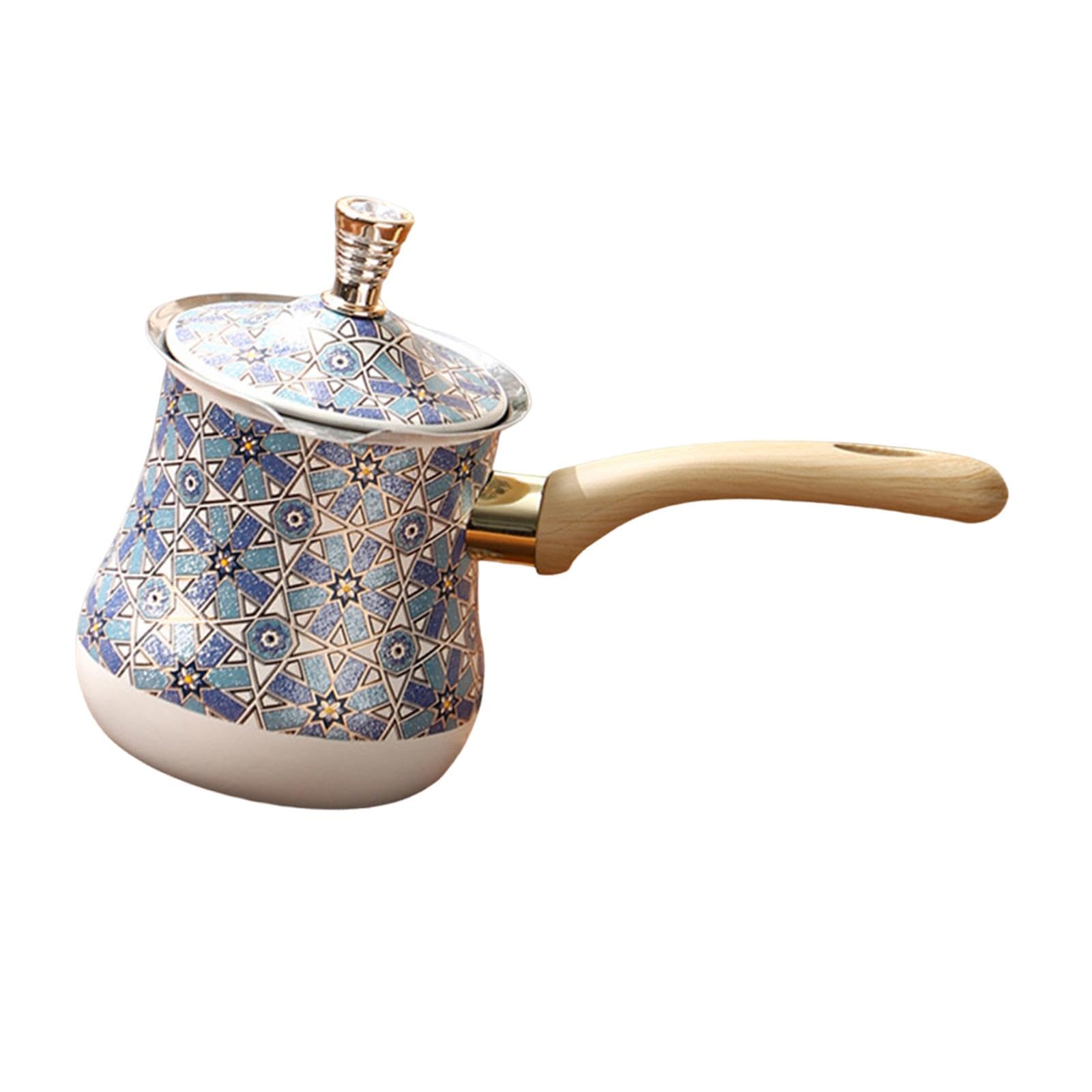 Cafetera Profesional de Acero Inoxidable con Asa Y Protector, Apta para Cocinas de Gas E Inducción, Ideal para La Cocina, Viajes Y Of, tal como se describe, 550 Ml