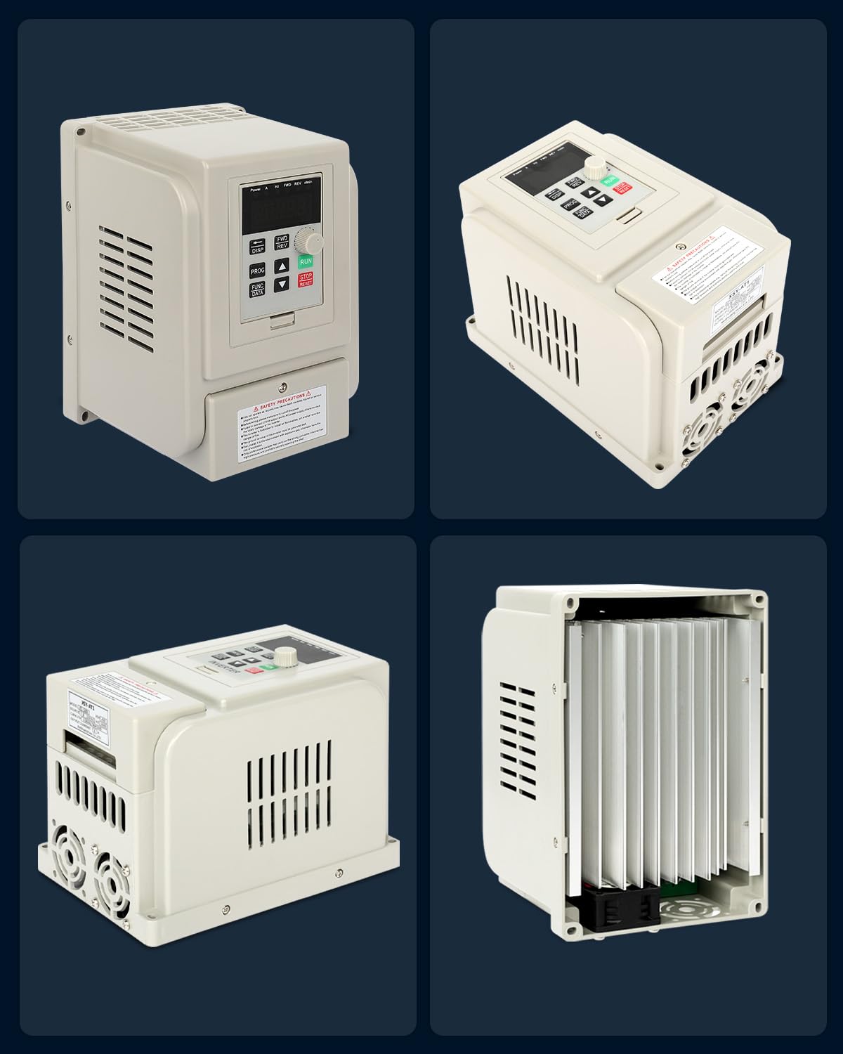 Amazon.com: FAHKNS Variable Frequency Drive AC 220V/4KW 6HP 20A