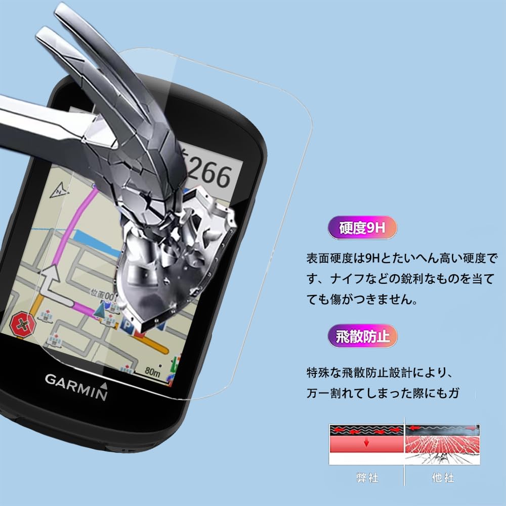 Amazon.co.jp: 【2枚セッ】For ガーミン(GARMIN) Edge 530/Edge