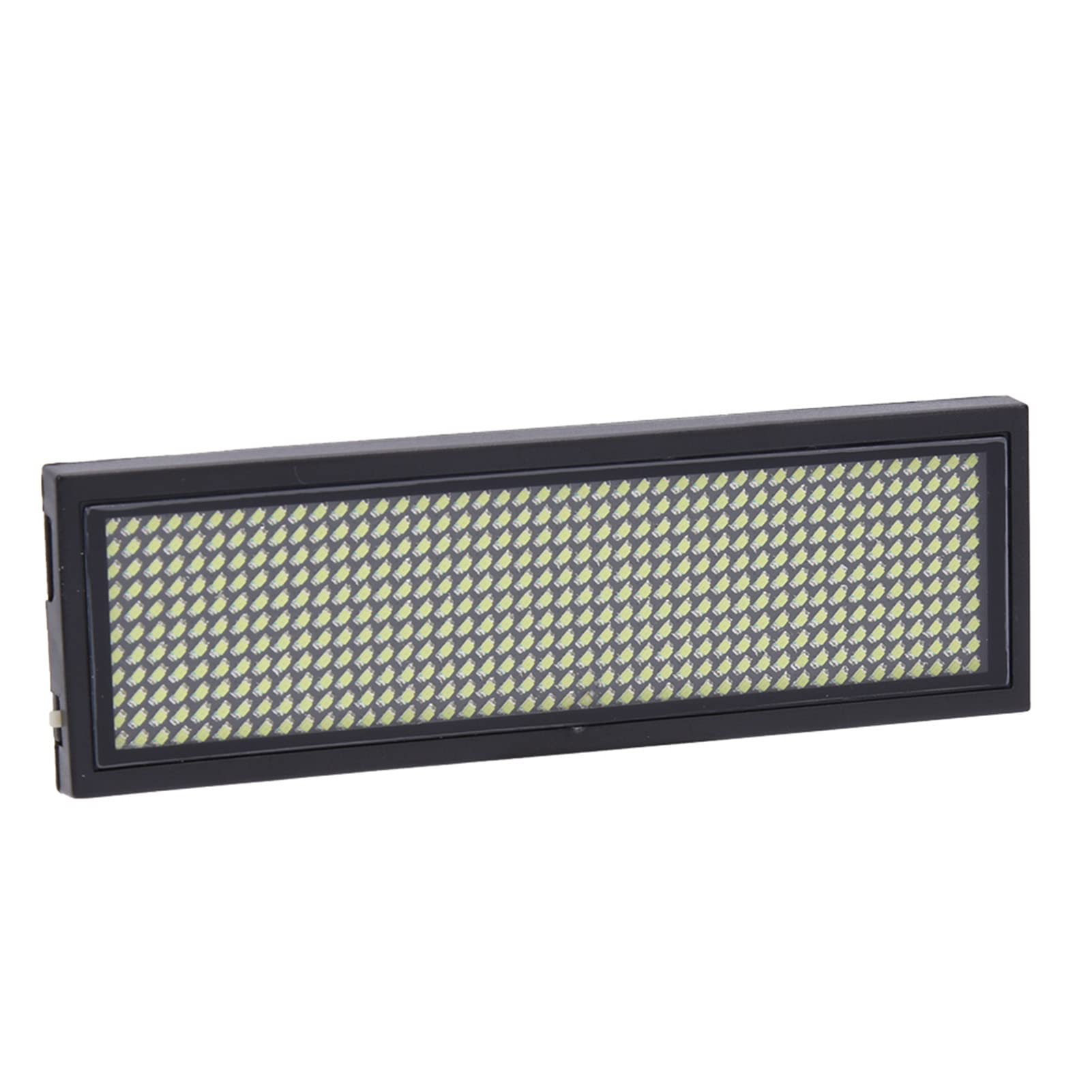 Badge Nominatif LED Bleu Rechargeable Programmable - Signe Numérique Pour Magasins Expositions