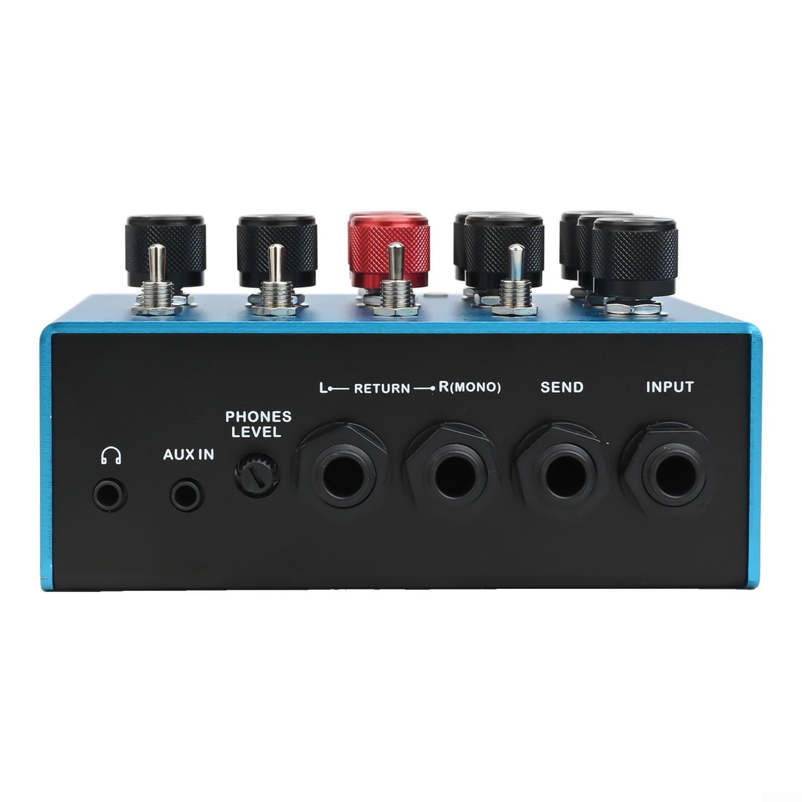 Pedal de Efectos para moskyaudio con Simulación de Amp y Loop para fx para Guitarra