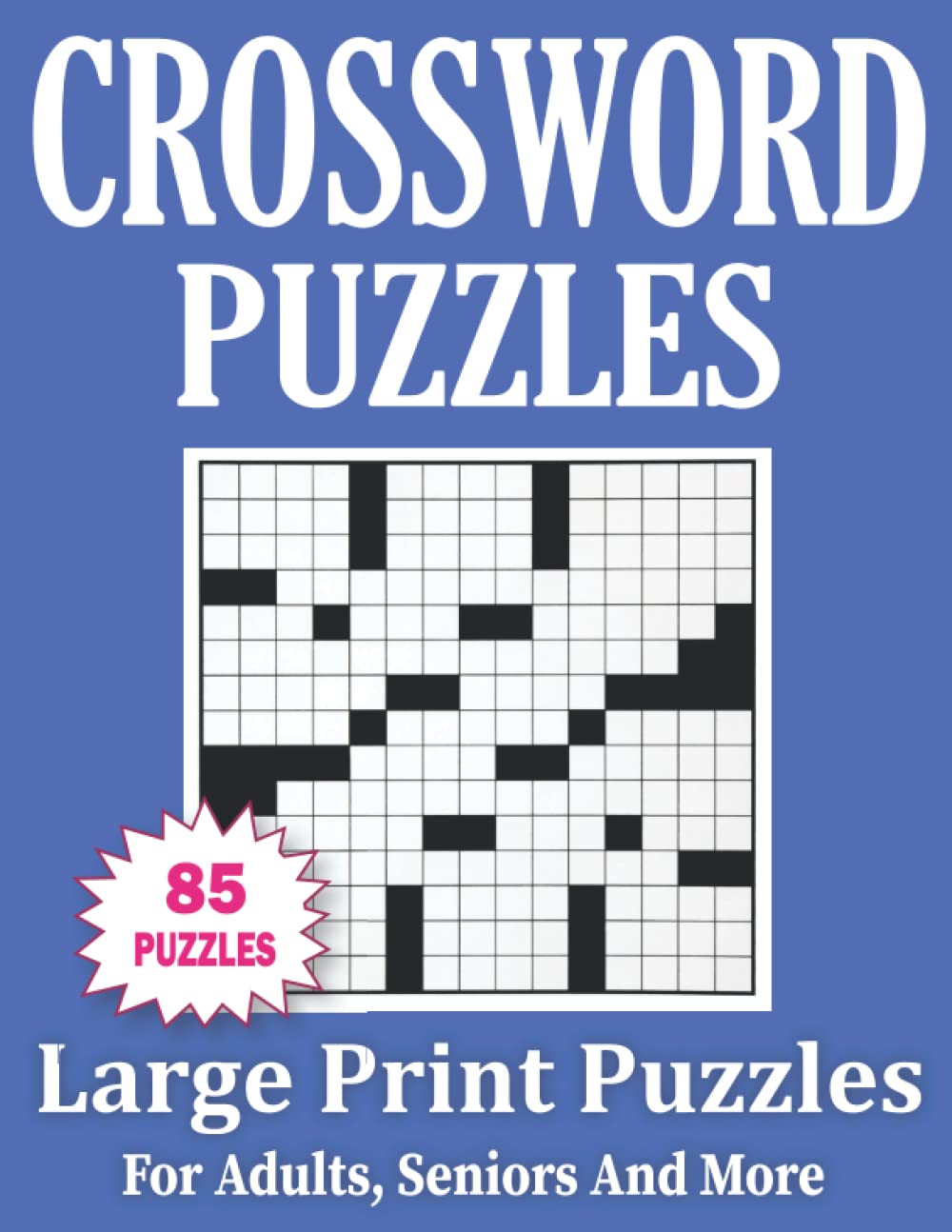 Large Print Crossword Puzzles: Crossword Book For Adults And Seniors Volume-13