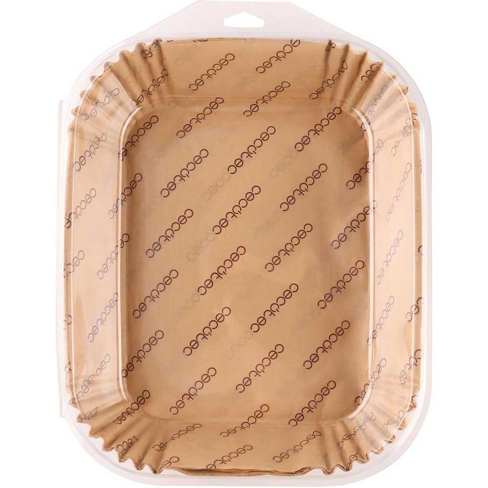 Cecotec Accesorios para Freidoras sin Aceite Air Fryer Cecofry BigBucket Paper Pack Accessories. 150 papeles para Freidora de aire, prácticos y compatibles con Freidoras de una Cubeta de 9L