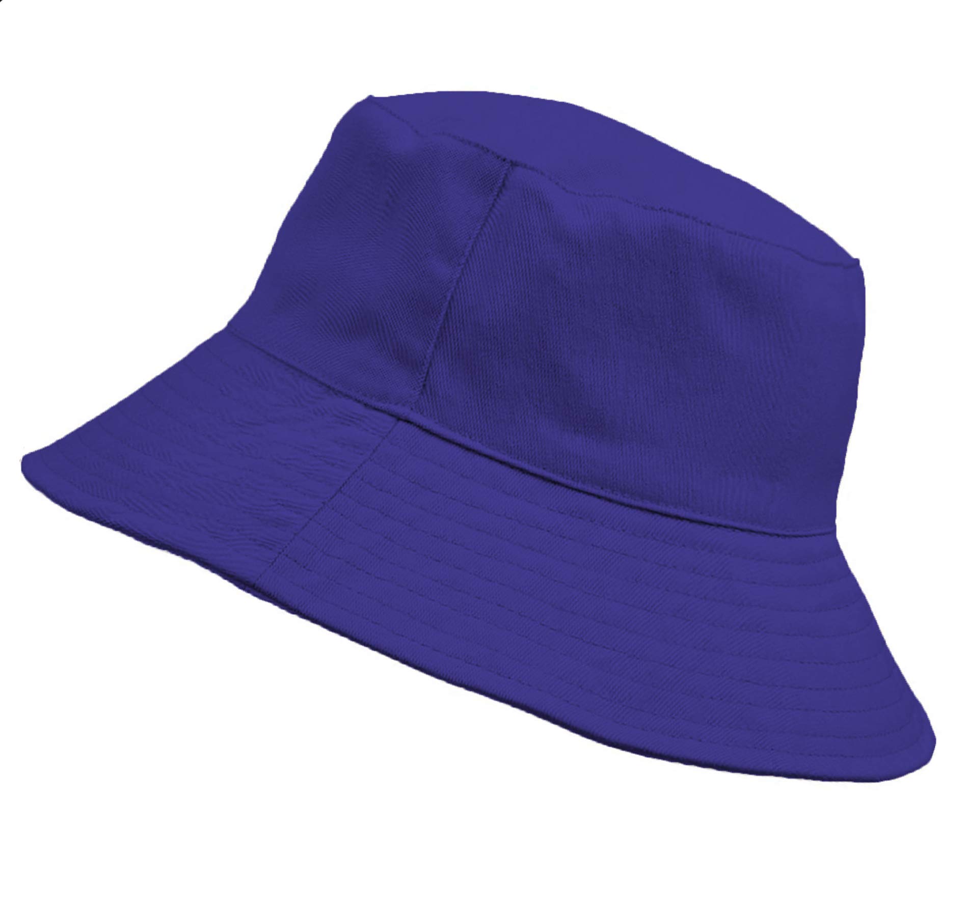 Mfaz Morefaz Ltd Boys Royal Blue 54Cm Kids Bucket Hat Youths Hats Summer Girl Fisher Outdoor Sun Beach Hat Circumference 54Cm (Royal Blue 54Cm)
