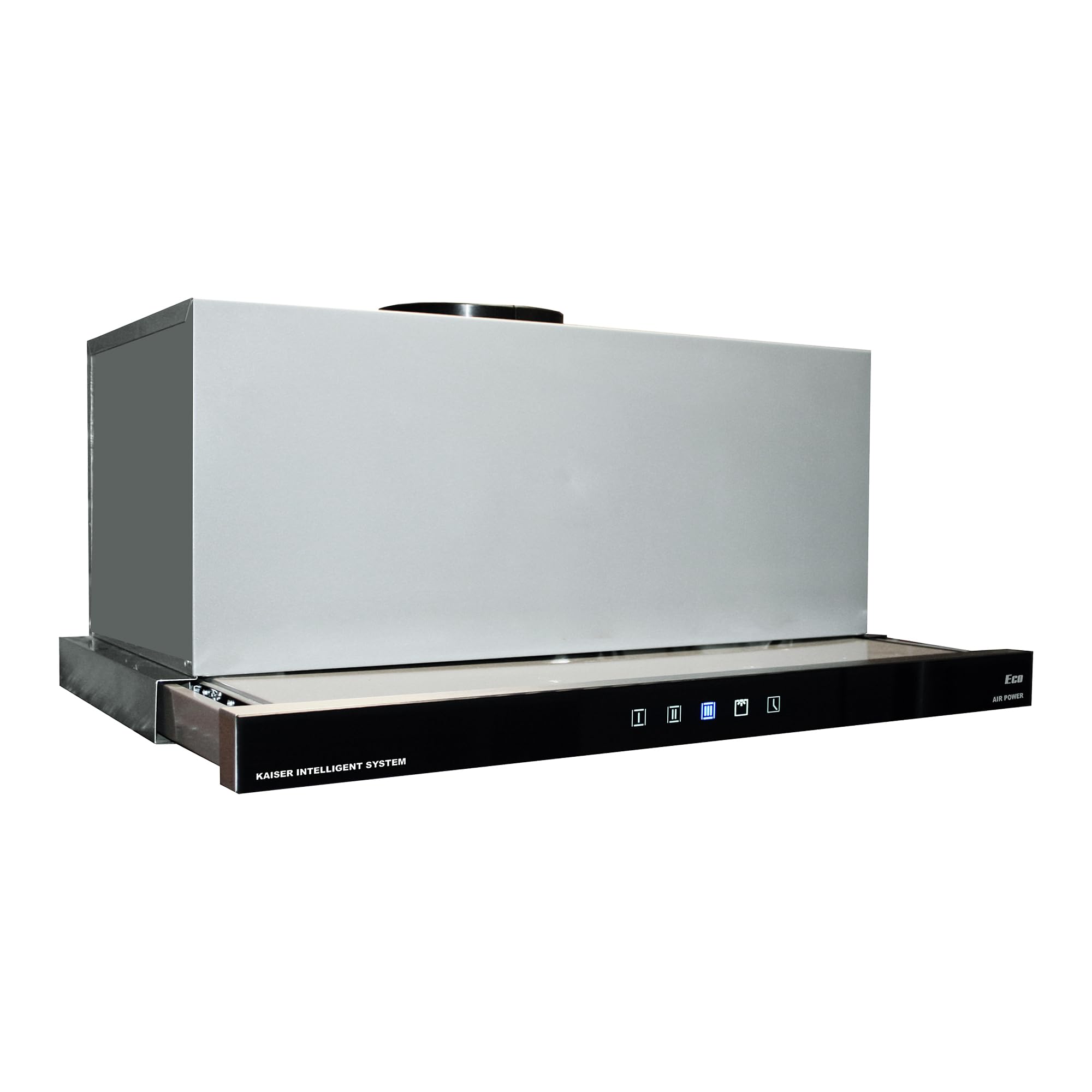 Kaiser EA 644 Eco Einbau Dunstabzugshaube 60 cm Edelstahl Schwarzglas 910 m³/h TouchControl LED Umluft Abluft