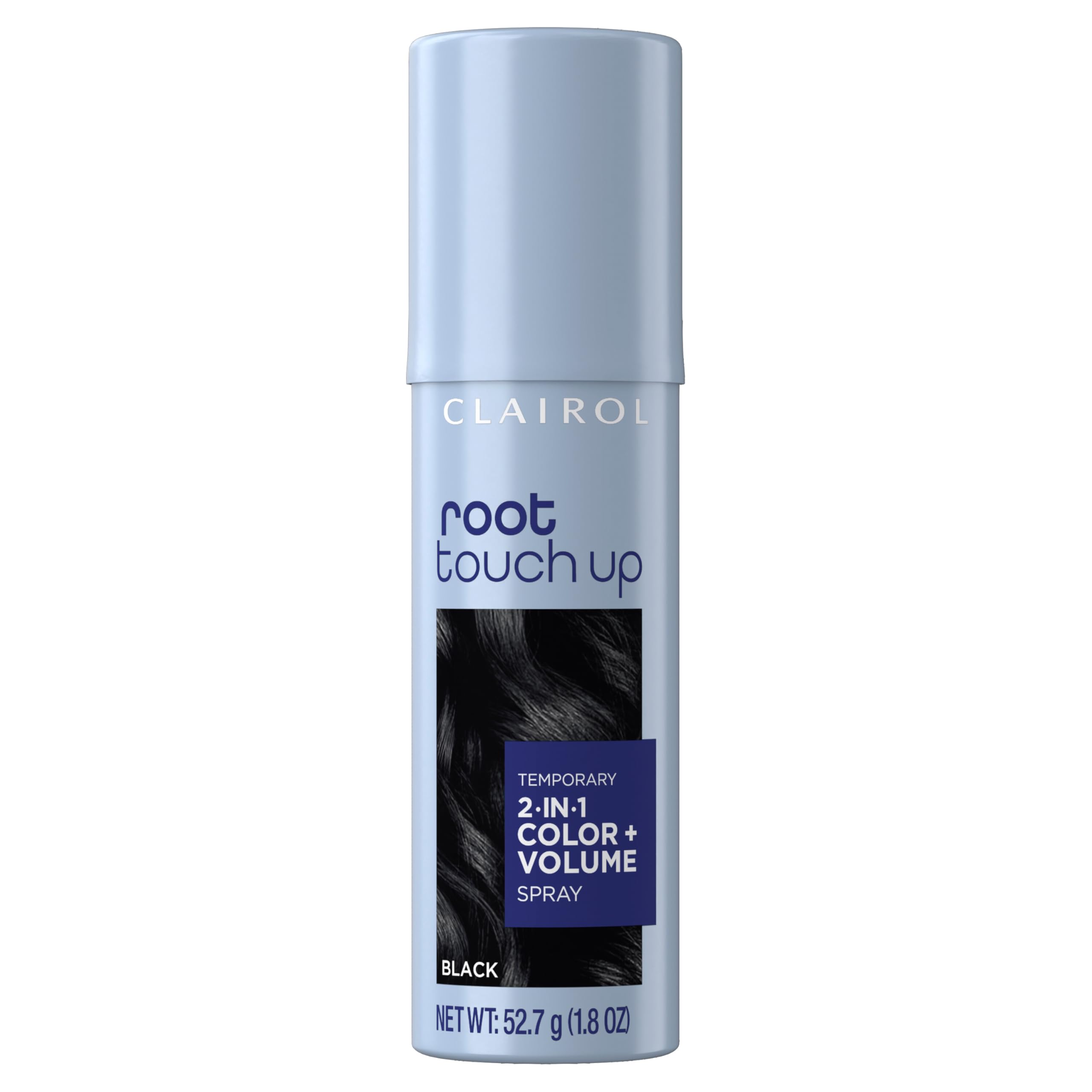 Clairol Root Touch-Up Color + Volume 2-in-1 Temporary Hair Spray, Black | Clairol Root Touch-Up Color + Volume 2-in-1 Temporary Hair Spray, Black