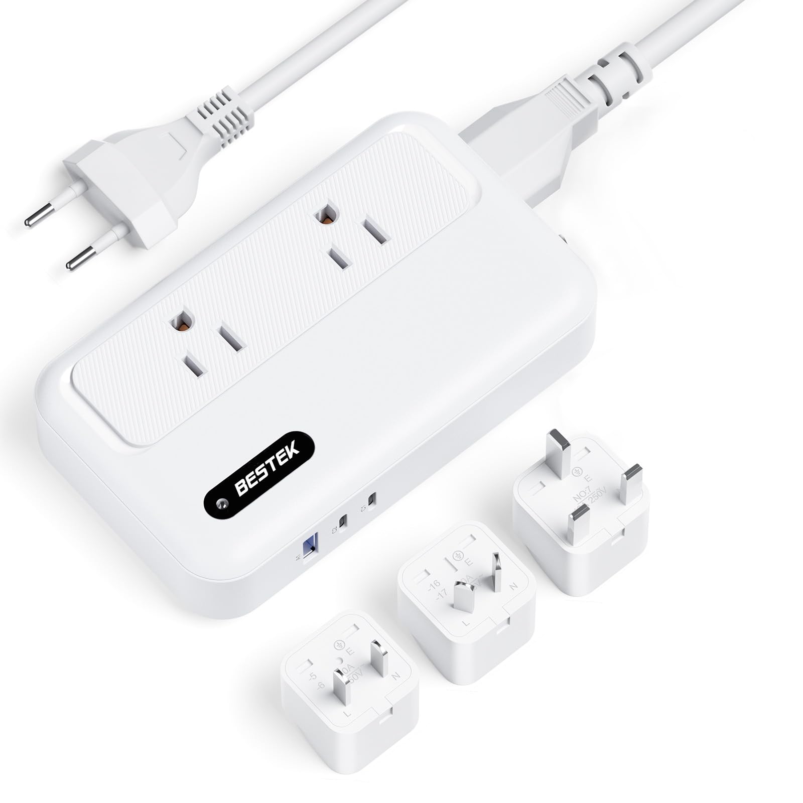 Amazon.co.jp: 海外旅行用変圧器 修正正弦波 変圧器 USB-C PD35W 急速