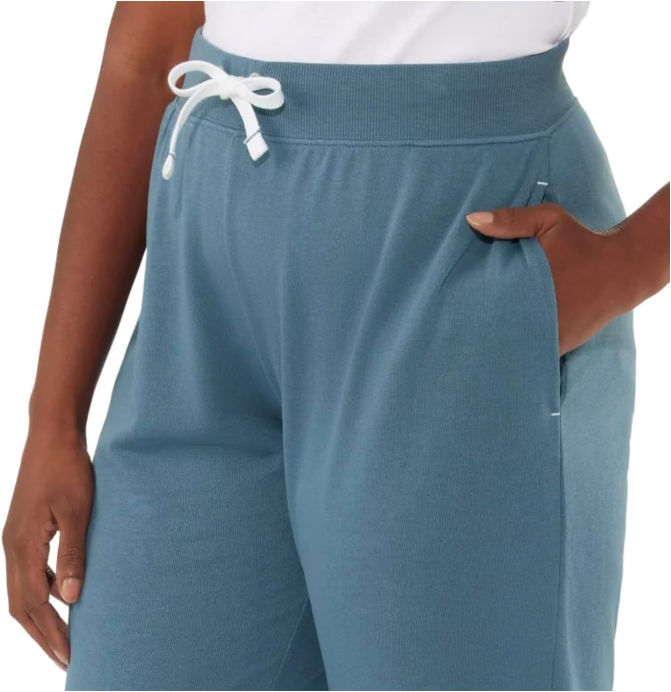 Calvin Klein Women's 2 Pack French Terry Jogger Pant with Pockets - Image 3