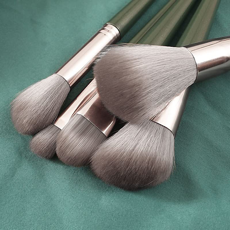 MADALIAN Makeup Brush Set Brush with Storage Bucket Beauty Tool Loose Powder Brush Foundation - Image 6