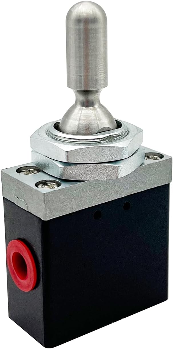 Neutral Lockout Toggle 3-Position Toggle Valve Replacement for Tailgate Cylinders Hoist Applications Air Valves Pumps Dump Body Hardware BAV020TD