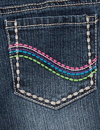 Squeeze Girl's Embellished Rainbow Paint Splatter Jegging2