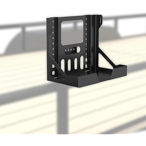 ELITEWILL Garden Trailer Backpack Sprayer Rack Holder Compatible with Any Type of Backpack Sprayers or Hand Can Sprayers Fit for Open and Enclosed Landscape Trailers & Trucks