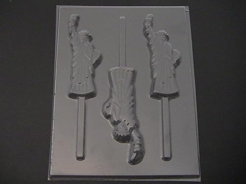 Miniatura 1 de Molde para Lollipop de caramelo de chocolate de la estatua de la libertad