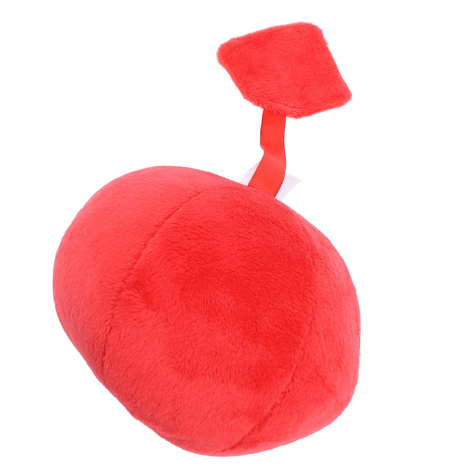 Baby Sensory Ball Toy Soft Plush Visual Tracking Gripping for Early Education Baby Gifts 1pc (Red)
