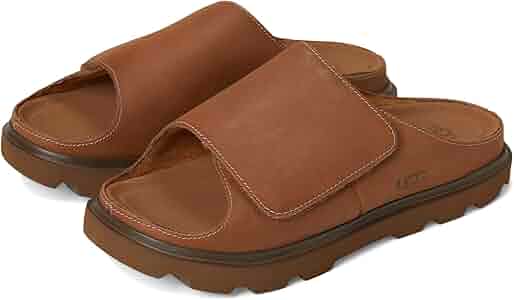 UGGサンダル　ブラウン27cm UGG アグ サンダル レディース キッズ ジュニア 子供 ゴールデン