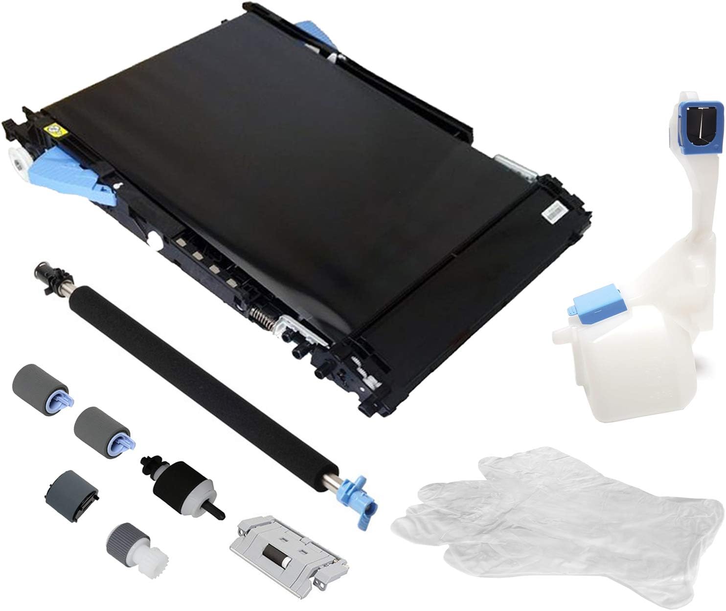CC468-67927-DLX+TCU-AP (CC468-67907) Deluxe Transfer Kit for Color Laser Printer CM3530, CP3525, M570, M575 with RM1-8177 ITB, CC468-67914 Transfer Roller, CC468-67924 Roller Kit & CE254A