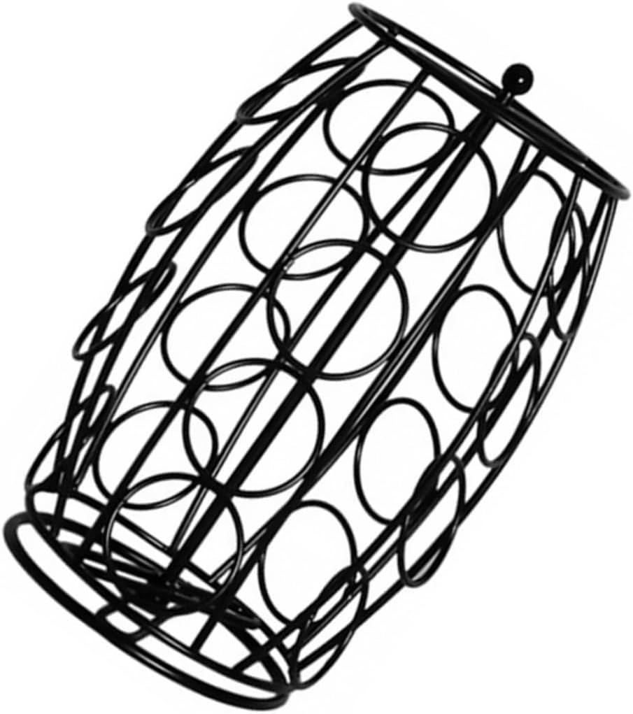 SOLUSTRE Iron Rack Coffee Holder Capsules Stand Space-Saving Capsule Stand for Kitchen